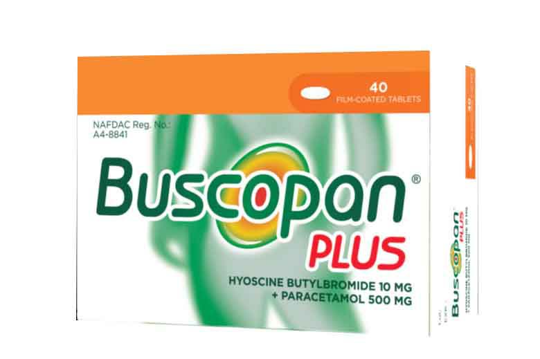 BUSCOPAN PLUS TABLETS photo