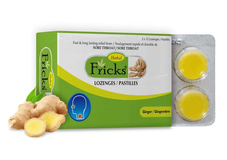 FRICKS LOZENGES (MENTHOL/ORANGE/LEMON AND HONEY/GINGER FLAVOUR) photo