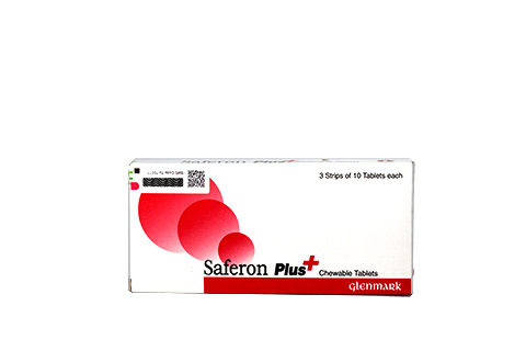 SAFERON PLUS CHEWABLE TABLETS photo