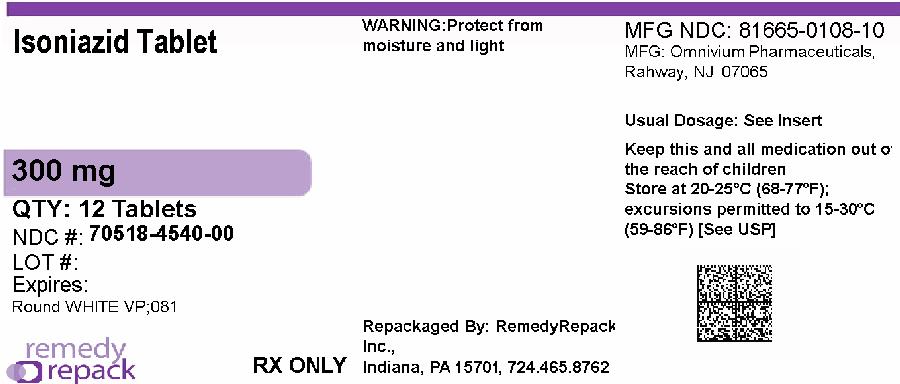 isoniazid reference