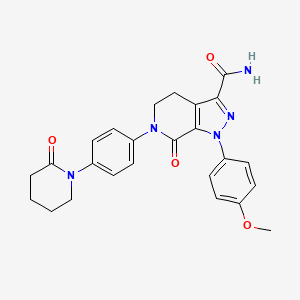 Apixaban 2D chemical structure