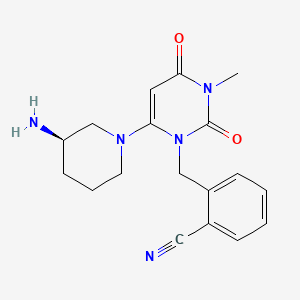 Alogliptin 2D chemical structure