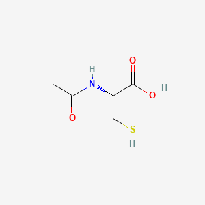 Acetylcysteine 2D chemical structure