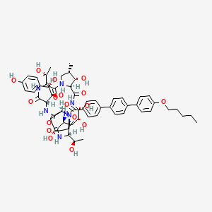 Anidulafungin 2D chemical structure