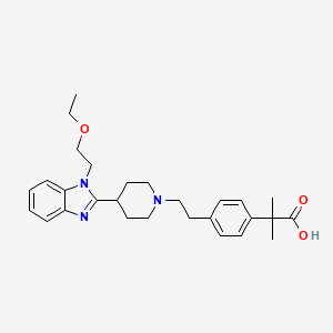 Bilastine 2D chemical structure