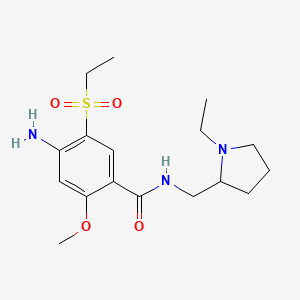 Amisulpride 2D chemical structure