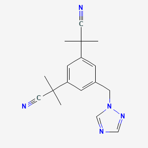 Anastrozole 2D chemical structure