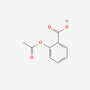 Aspirin 2D chemical structure