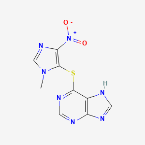 Azathioprine 2D chemical structure