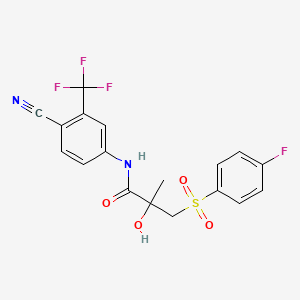 Bicalutamide 2D chemical structure