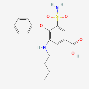 Bumetanide 2D chemical structure