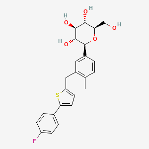 Canagliflozin 2D chemical structure