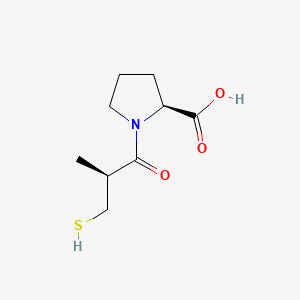 Captopril 2D chemical structure