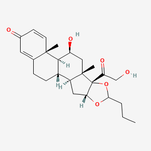 Budesonide 2D chemical structure