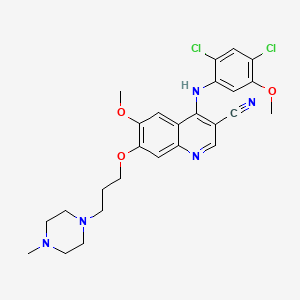 Bosutinib 2D chemical structure