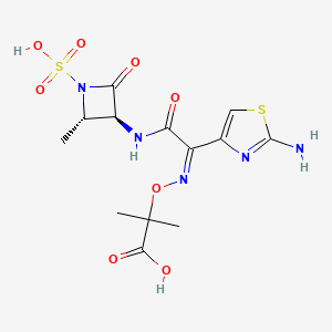 Aztreonam 2D chemical structure