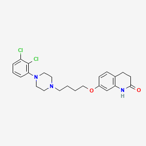 Aripiprazole 2D chemical structure