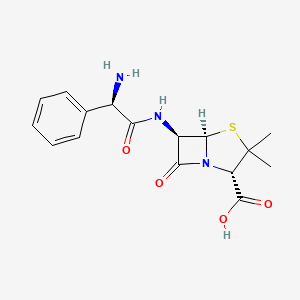 Ampicillin 2D chemical structure