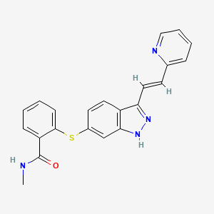 Axitinib 2D chemical structure