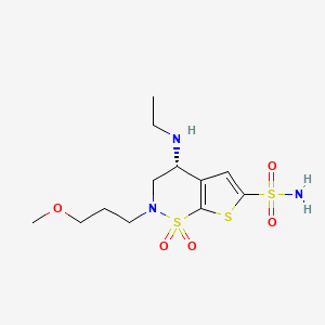 Brinzolamide 2D chemical structure