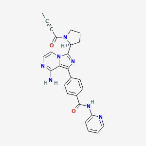 Acalabrutinib 2D chemical structure