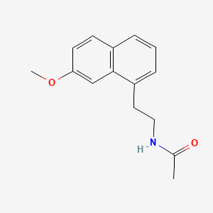 Agomelatine 2D chemical structure
