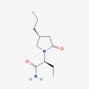 Brivaracetam 2D chemical structure